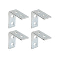 Carinya 50 x 50mm Zinc Plated Steel Angle Bracket - 100kg Capacity