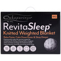 Onkaparinga 6kg Knitted Weighted Blanket - Grey, Glass Beads & Polyester Fibre - SuperSaverAU - view 1