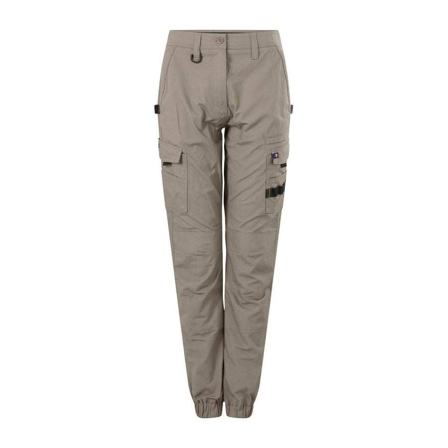 Citeco Womens Cuffed Cargo Ripstop Pant Size 16 - Khaki - UPF 50+ Protection - SuperSaverAU - view 1