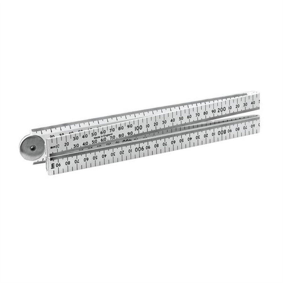 Stanley Folding Ruler 1m Tough Engineering Plastic Unbreakable Design - SuperSaverAU - view 1
