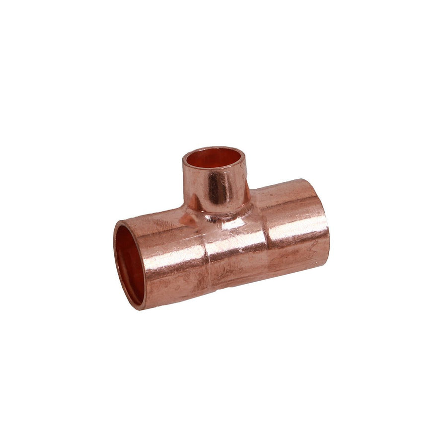 Brasshards Copper Capillary Tee - 20 x 20 x 15mm - High Quality - WaterMark Approved - SuperSaverAU - view 1