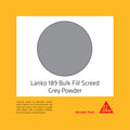 Davco Lanko 189 Bulk Fill Screed 5kg, Rapid Setting Cement Based, Grey