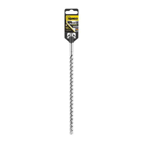 Kango 10mm K4 SDS Plus Drill Bit 265mm Steel Fast Drilling - SuperSaverAU - view 1