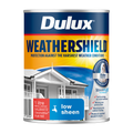 Dulux Weathershield 1L True Red Low Sheen Exterior Paint UV Resistant
