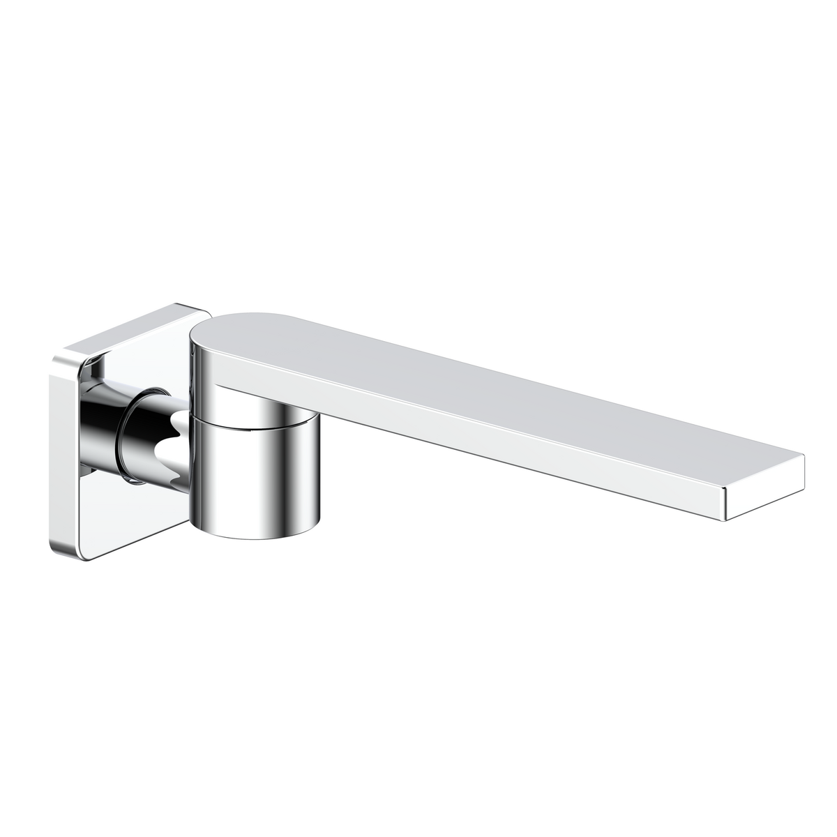 Mondella Chrome Rococo Swivel Bath Spout - 265mm x 65mm x 200mm - Lead-Free Stainless Steel - SuperSaverAU - view 1