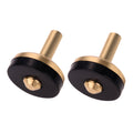 Kinetic 12mm Brass Tap Valve 2 Pack for Hot and Cold Water
