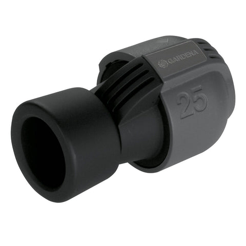 GARDENA 25mm x 1" Female Thread Pipeline Connector High-Impact Plastic