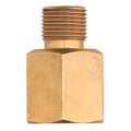 Gasmate Brass Gas Fitting Adaptor 1/4" BSP to 3/8" BSP Screw Connect
