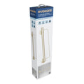 Evekare 600mm Towel Rail with Grab Rail - Brushed Brass - Durable Support - SuperSaverAU - view 2