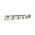 Brilliant Black Naj 3 Light Track and Spotlight Kit - 3 x 7W - 1m - Matt Black - Adjustable - SuperSaverAU - view 2