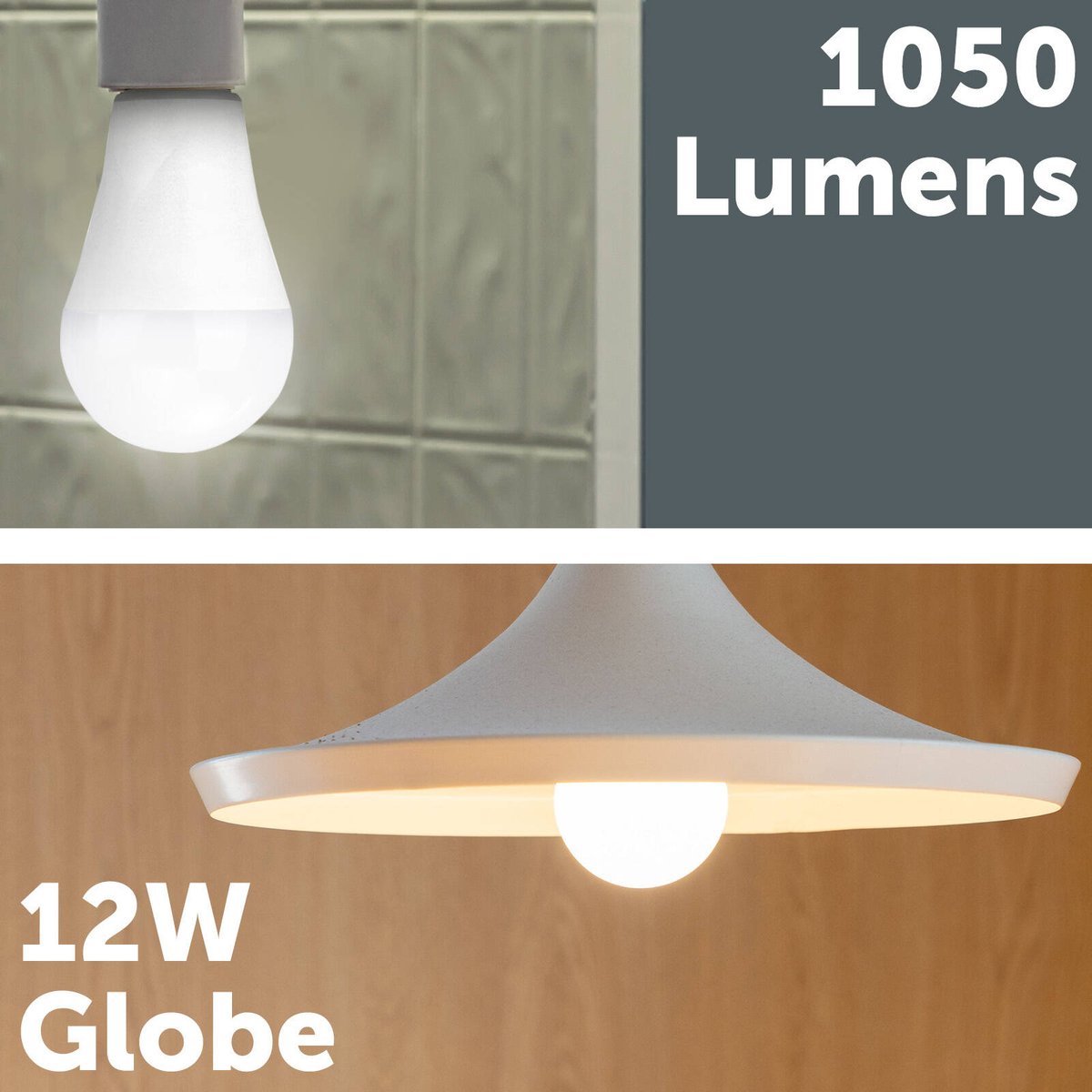 Arlec B22 LED Globe 1050lm 12W - Smart Colour Temperature Adjustable - SuperSaverAU - view 3