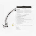 Shaw & Mason Chrome Swivel Wall Cast Sink Spout - 9L/min WELS 3 Star