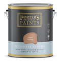 Porter S Paints 2L Broadwall Paint Light Rosso Eggshell Finish - Durable, Washable - SuperSaverAU - view 1