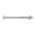 Zenith Hot Dip Galvanised Hex Head Bolts M6 x 75mm 25 Pack Durable - SuperSaverAU - view 2