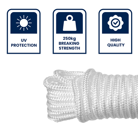 Grunt 3.5mm x 5m Starter Cord, Nylon, 250kg Break Strength