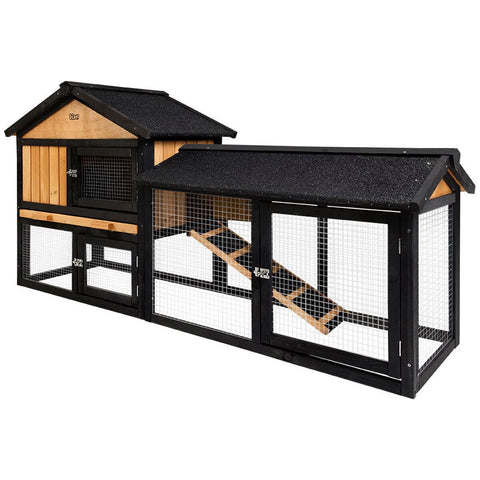 I.Pet Chicken Coop & Rabbit Hutch Large - SuperSaverAU - view 2