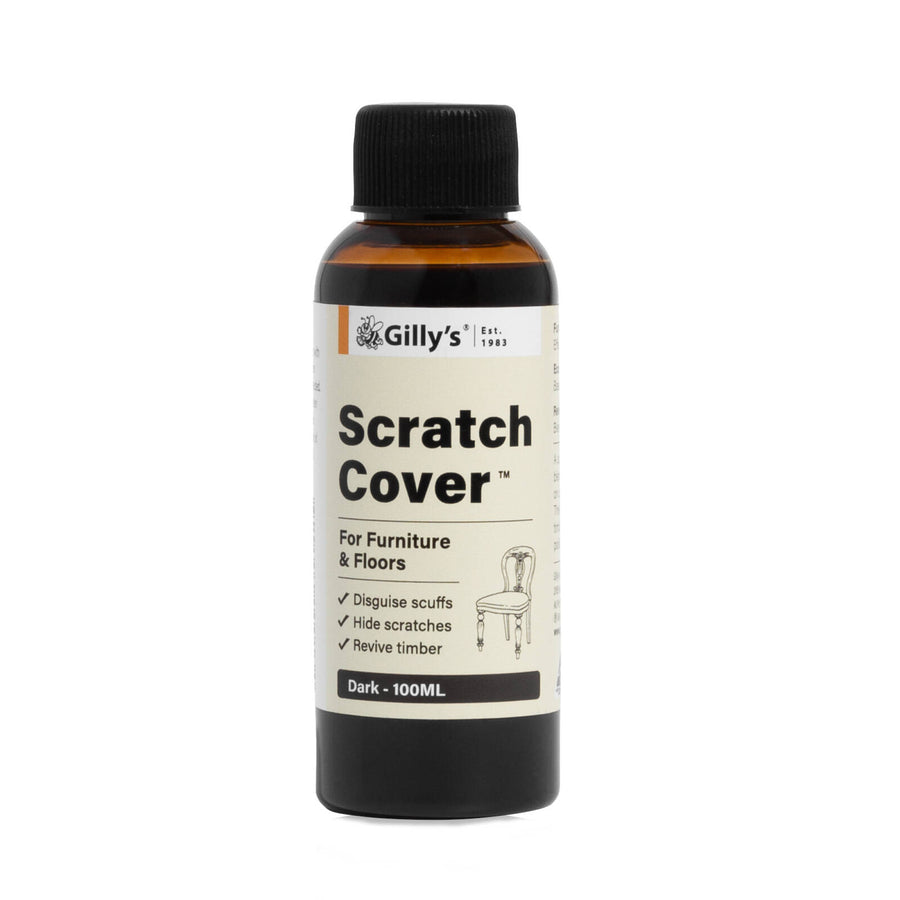 Gilly's 100ml Scratch Cover for Dark Wood, Gum Turpentine Formula