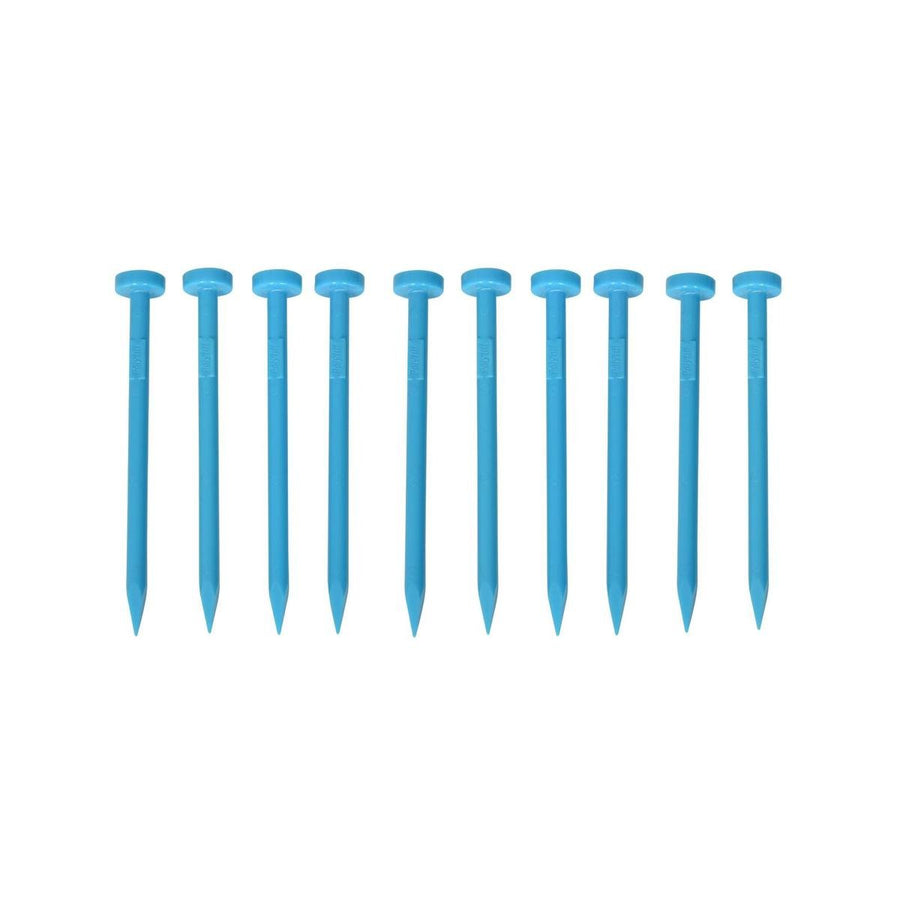 Polytuf Ground Mat Peg 10 Pack - 180mm Heavy-Duty Polycarbonate - Durable Stability - SuperSaverAU - view 1