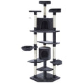 i.Pet Cat Tree Cat Scratching Post 203cm Grey - SuperSaverAU - view 1