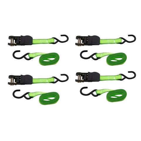 Syneco Tie Down Ratchet Set 25mm x 4.5m Polyester 300kg Capacity - SuperSaverAU - view 1