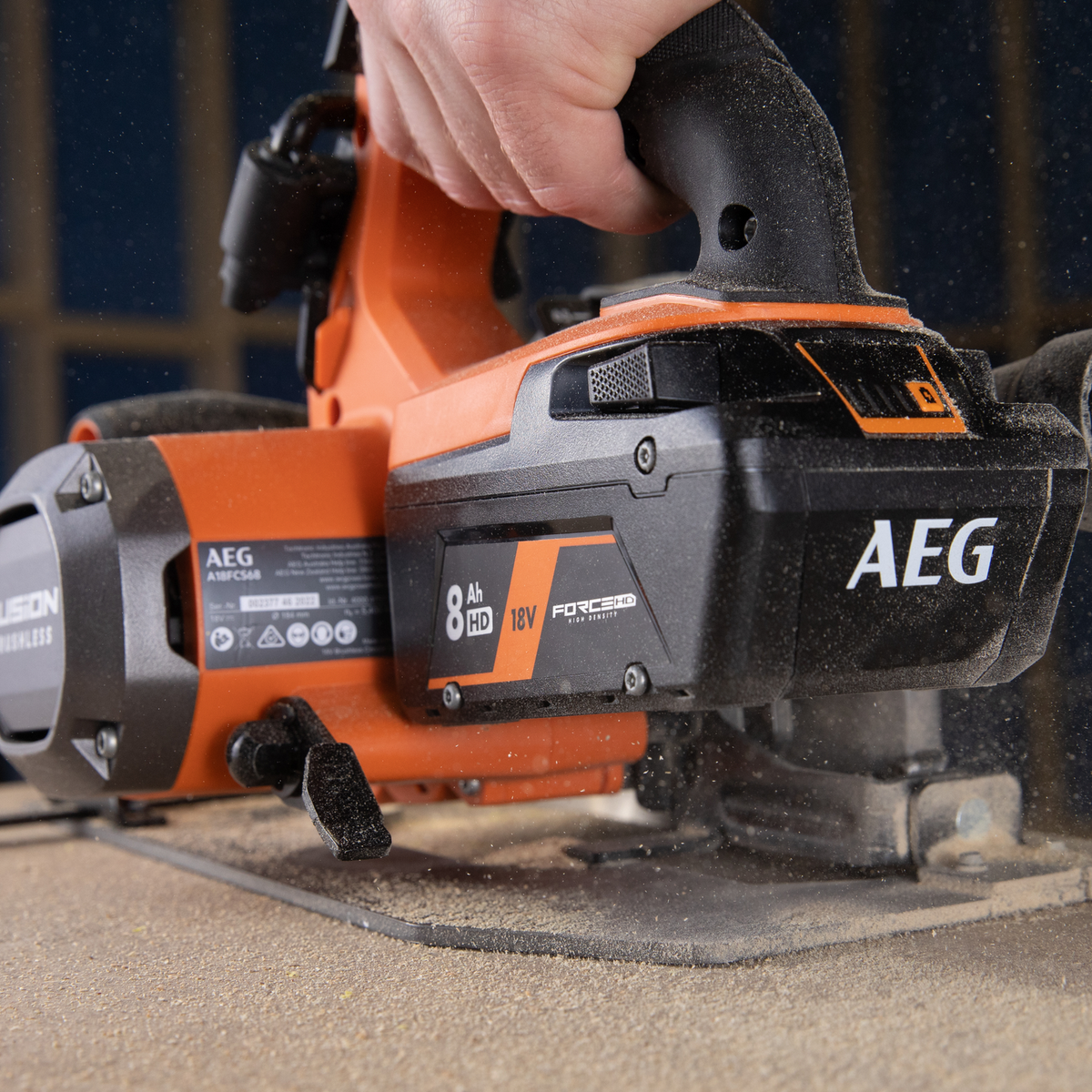 AEG 18V 8.0Ah FORCE HD Battery - Lightweight - High-Density Cells - Durable - SuperSaverAU - view 5