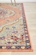 Rug Culture Odyssey medium terracotta rug 230x160cm - power loomed polypropylene - ODY120-TERRA-230X160
