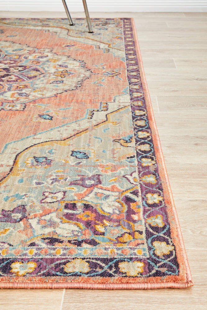 Rug Culture Odyssey medium terracotta rug 230x160cm - power loomed polypropylene - ODY120-TERRA-230X160