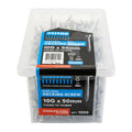 Titan 10g x 50mm Wide Head Decking Screw 304 Stainless Steel Pack of 1000 - Durable - Flush Finish - SuperSaverAU - view 1