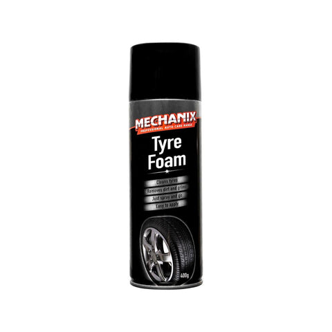 Mechanix Tyre Foam 400g - Aerosol Tyre Cleaning Solution - 65mm x 210mm - SuperSaverAU - view 1