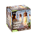 Lytworx Warm White Solar Teardrop Filament Lights 10 Pack - 1.8m Length - Indoor/Outdoor Use - SuperSaverAU - view 1