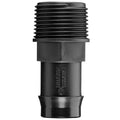 Pope 25 x 25mm BSP Male Director - Black Poly Irrigation Connector