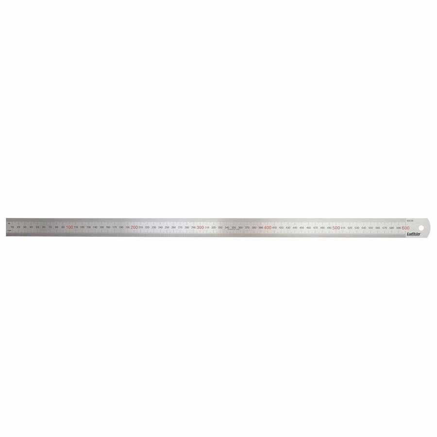 Crescent Lufkin Stainless Steel Rule 600mm 24 - Silver - SuperSaverAU - view 1