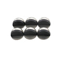 Syneco Half Moon Door Stop Set - 6 Piece - Zinc Alloy - Non Marking - SuperSaverAU - view 1