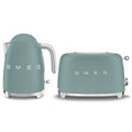 Smeg 50s Retro Style Kettle and 2 Slice Toaster Pack - Emerald Green - KLF03EGMAUTSF01EGMAU