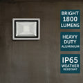 Brilliant 20W Grey Ranger III LED Flood Light 1800 Lumens 4200K - SuperSaverAU - view 4