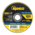 Kango Metal Cut Off Disc - 100mm x 2.5mm - Inox-Free - Steel & Stainless Steel Cutting - SuperSaverAU - view 1
