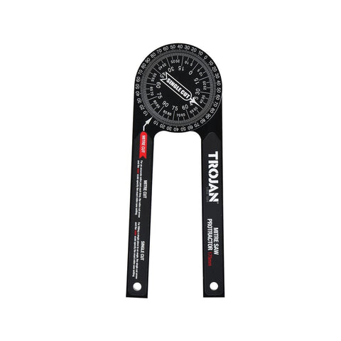 Trojan 175mm Mitre Saw Protractor - Accurate Cuts - Anodised Aluminium - SuperSaverAU - view 1