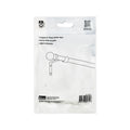 Windoware 100mm White Metal Single Curtain Unstayed Bracket 2 Pack - SuperSaverAU - view 5