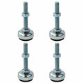 Richmond Levelling Feet - 50mm x M8 - Zinc Plated - Adjustable 4 Pack - SuperSaverAU - view 1