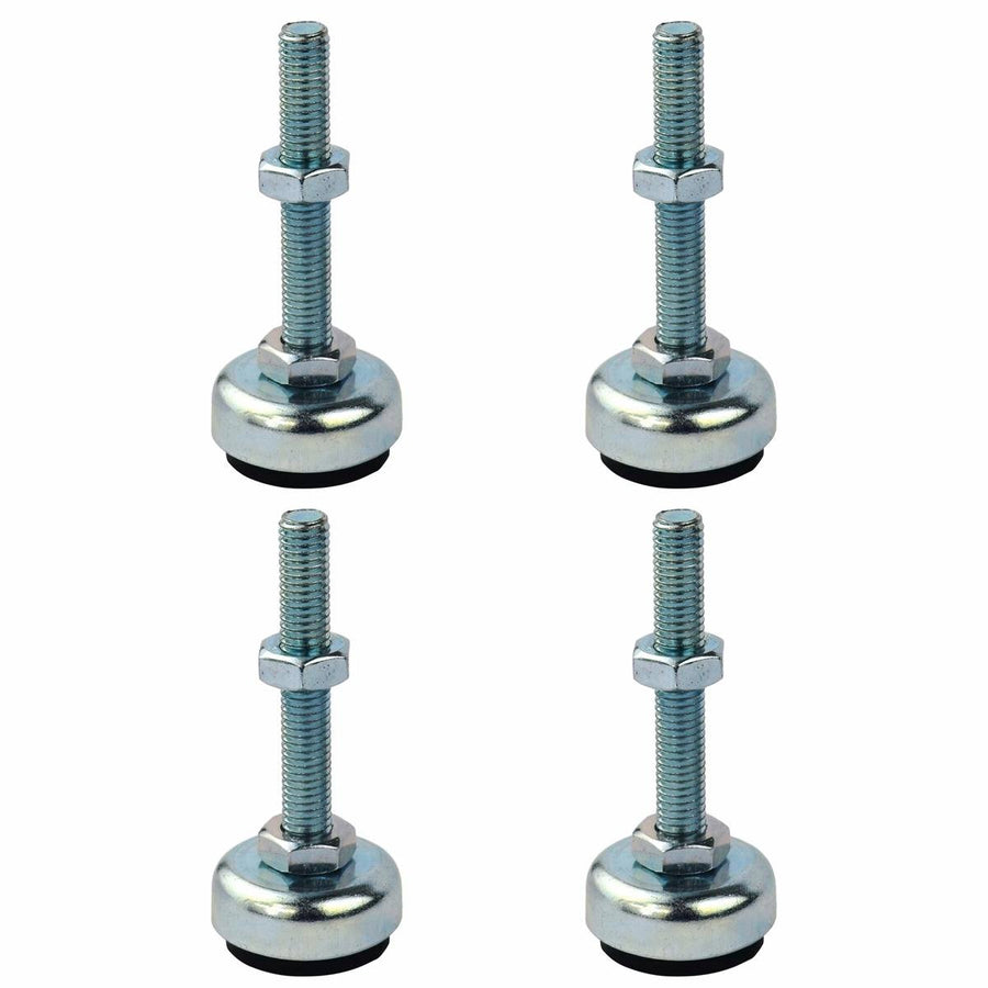 Richmond Levelling Feet - 50mm x M8 - Zinc Plated - Adjustable 4 Pack - SuperSaverAU - view 1