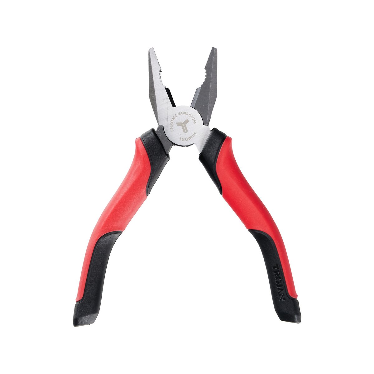 Trojan 160mm Combination Plier TJQ26383 - Chrome Vanadium Steel - High Leverage - SuperSaverAU - view 2