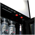 Schmick 160L Corona Beer Licensed Skinny Upright Bar Fridge - 9 Star, Lockable - SS-P160-CORONA