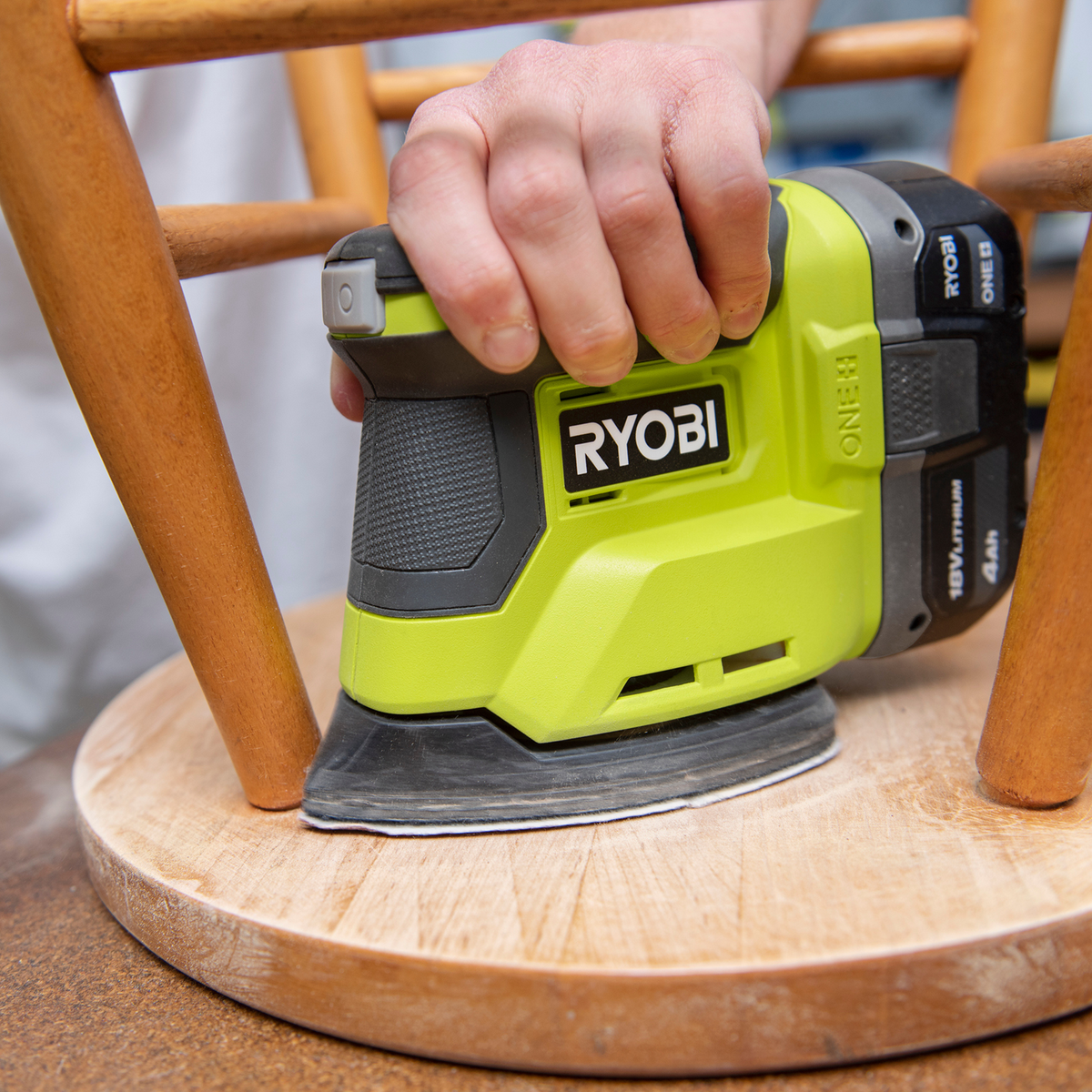 Ryobi Detail Sanding Set - 10 Piece - 100 x 140mm - 80/120/240 Grit - SuperSaverAU - view 2