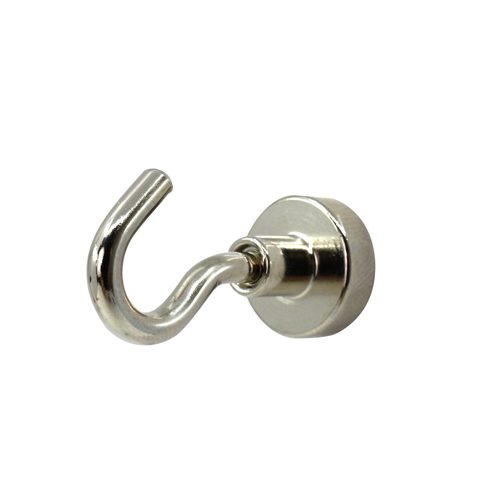 Everhang 35mm Neodymium Magnetic Hook 10 Pack - Silver