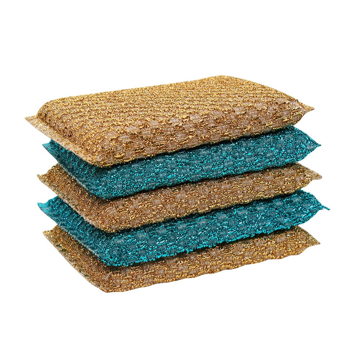 Mr Clean Action Scrubs 5 Pack - Nonscratch Scourer Pads - Gentle Clean - SuperSaverAU - view 2