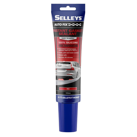 Selleys Autofix Instant Gasket - High Temperature Red - 100ml - 343°C Resistance - SuperSaverAU - view 1