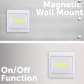 Click LED Light Switch - White Battery Powered AWSL1
