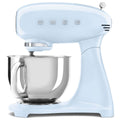 Smeg 50's Style Stand Mixer 4.8L - 1000W, Pastel Blue, Direct Drive, Safety Lock - SMF05PBAU