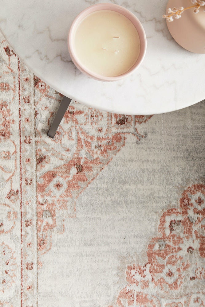 Rug Culture Emotion Medium Multi-coloured Polyester Rug 230x160cm - 15mm Height - EMO77PEACH230X160
