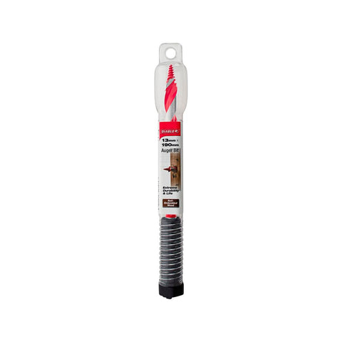 Diablo Auger Bit - 13mm x 190mm - Dura-Tip™ - Dual Cutting Edge - Self-Feeding - SuperSaverAU - view 1